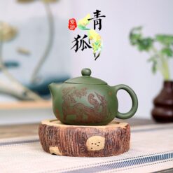 Ấm Tử Sa Nghi Hưng Tây Thi Điêu Khắc 230 ml TT0301