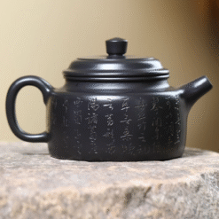 Ấm Tử Sa Đức Trung ( Nguyên khoáng hắc nê) TS09