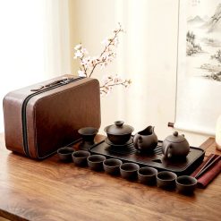 Bộ chén pha trà làm quà biếu, tặng MC112