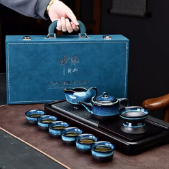 Bộ cốc chén men hỏa biến C1022