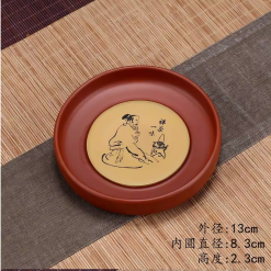 Thuyền Trà Đế Ấm Gốm TT04