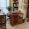 Xe trà đa năng kệ trà, bàn trà di động KV43